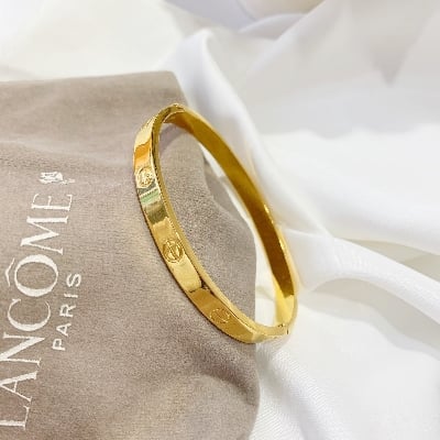 Picture of Fashionable New Stainless Steel Stone Bracelet For Men - Gold