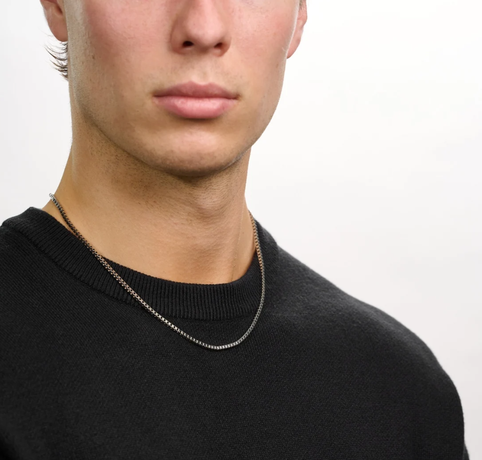 Picture of Stainless Steel Chain for Men-Men's Fashion - Silver