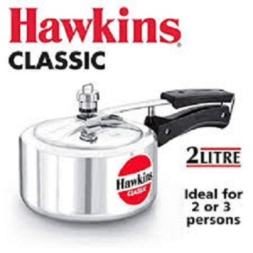 Picture of Hawkins Classic Pressure Cooker 2 Litre Silver