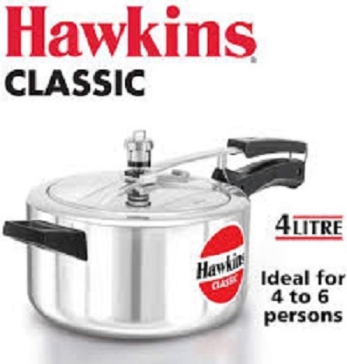 Picture of Hawkins Classic Pressure Cooker 4L Silver