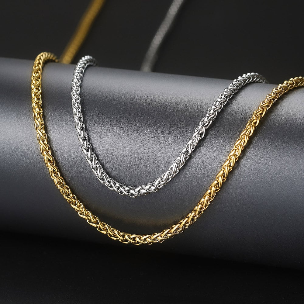Picture of Stylish Necklace Rofe Box Link Chain For Men