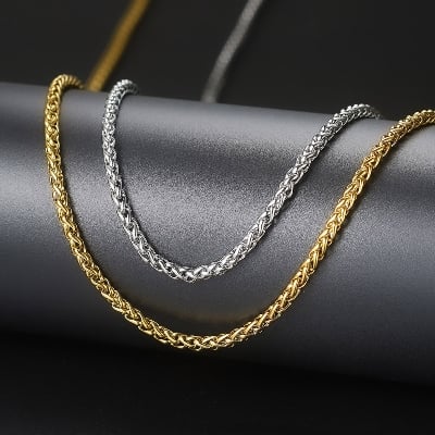 Picture of Stylish Necklace Rofe Box Link Chain For Men