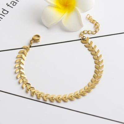 Picture of Golden Metal Anklet(Payel) For Women - Gold
