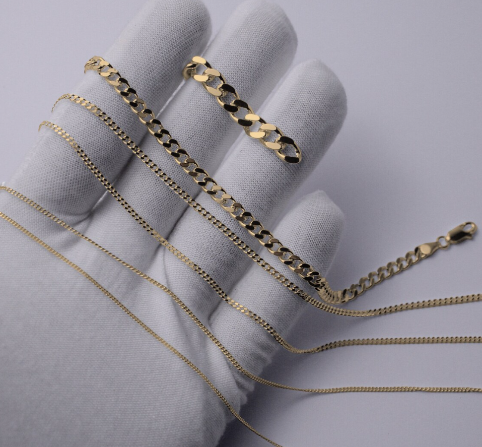 Picture of Fashion Necklace Clavicle Chain Sweet Cool Simple Chain Necklace For Women - Gold