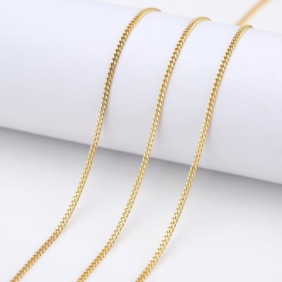 Picture of Fashion Necklace Clavicle Chain Sweet Cool Simple Chain Necklace For Women - Gold