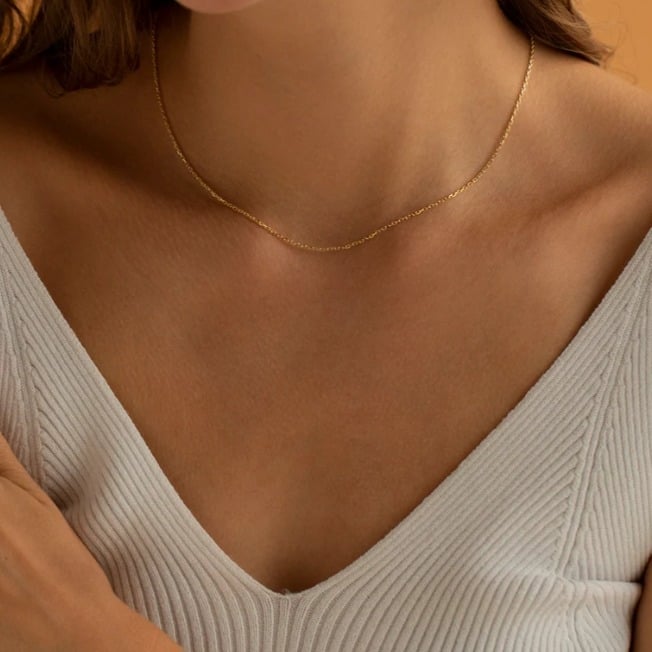 Picture of Women Fashion Jewellery Nacklace For Women - Gold