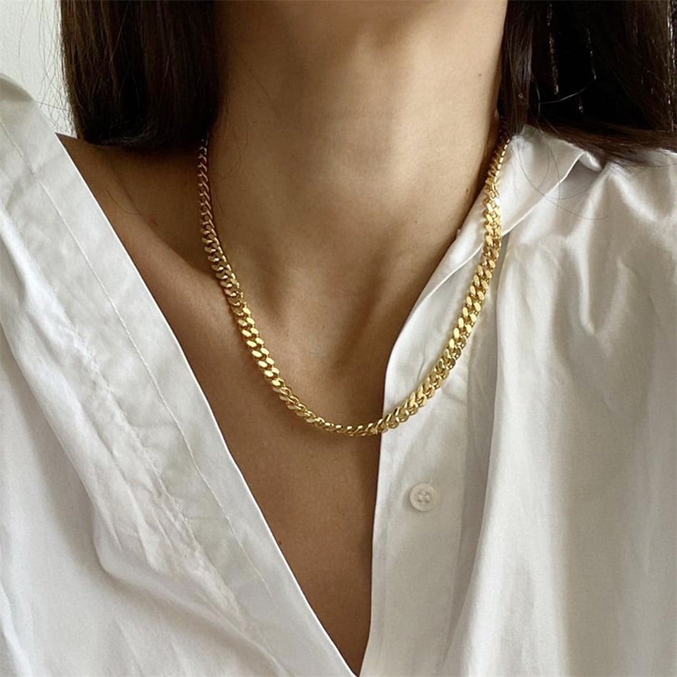 Picture of Fashionable New Necklace-FashionAble Chain For Women - Gold