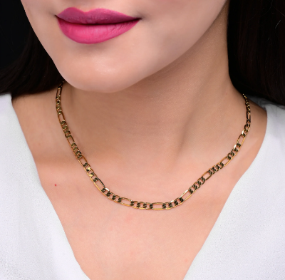 Picture of Stainless Steel Sweet Little Necklace For Women - Gold