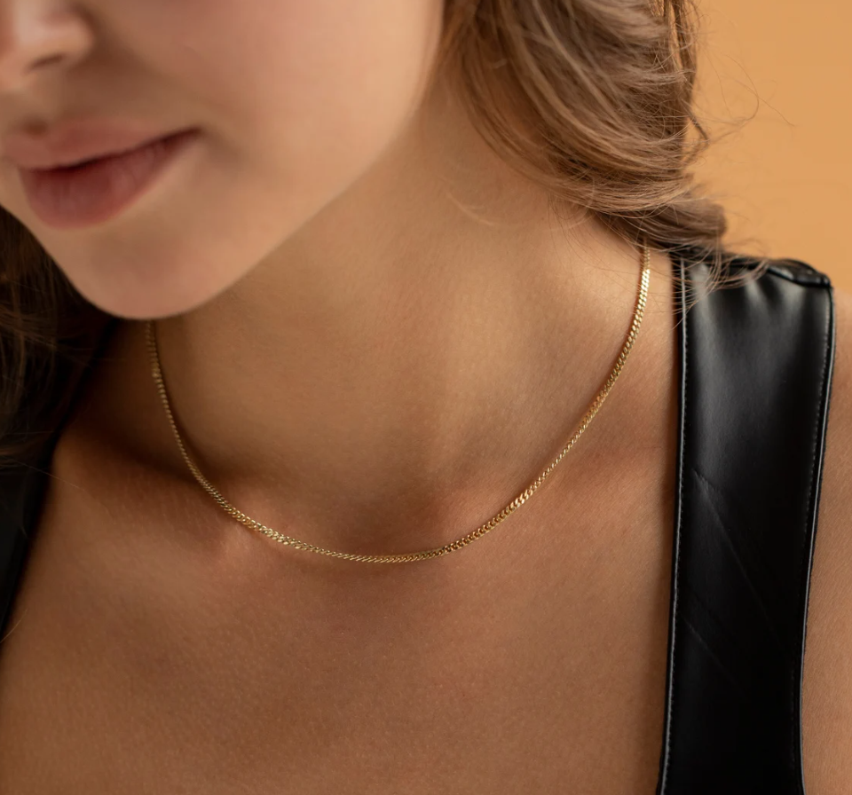 Picture of Fashionable New Simple Necklace For Women - Gold