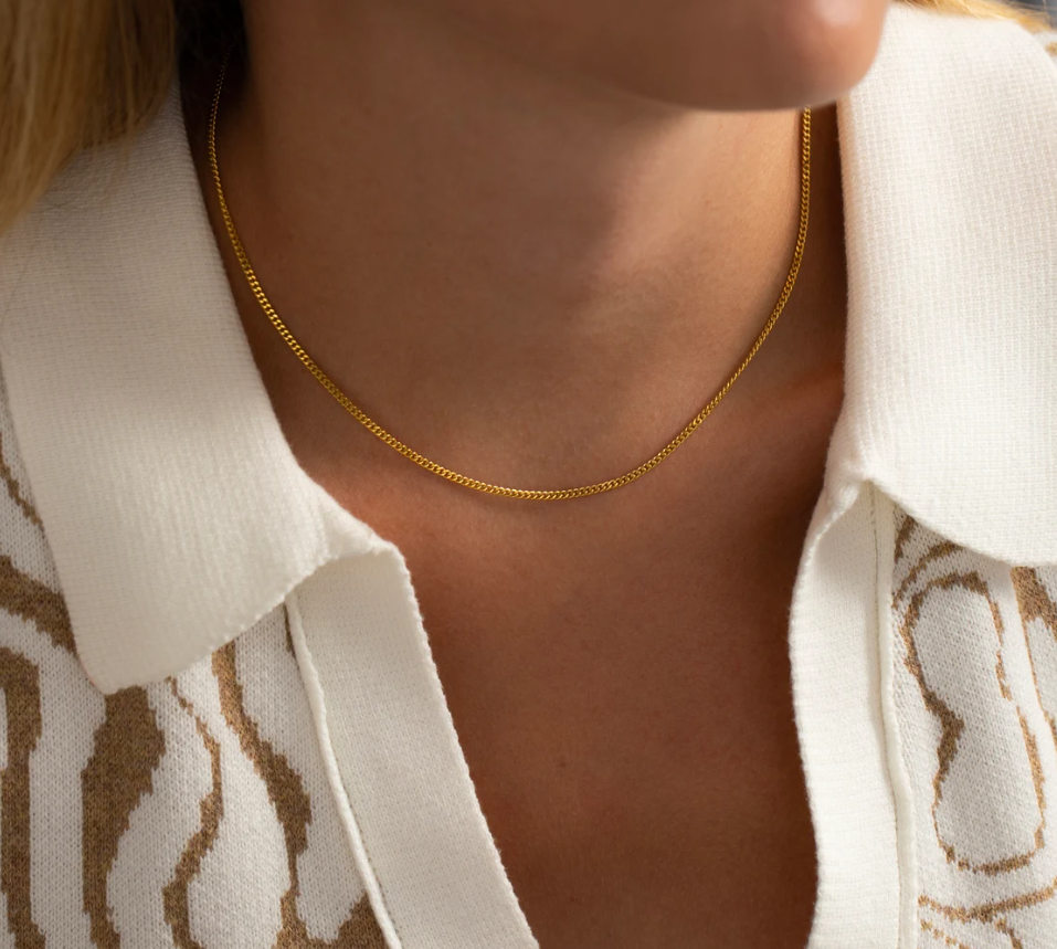 Picture of Women Fashion Jewellery Nacklace For Women - Gold