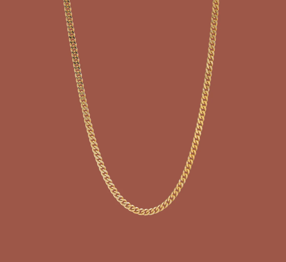 Picture of Supper Quality Cool Simple Chain Necklace For Women - Gold