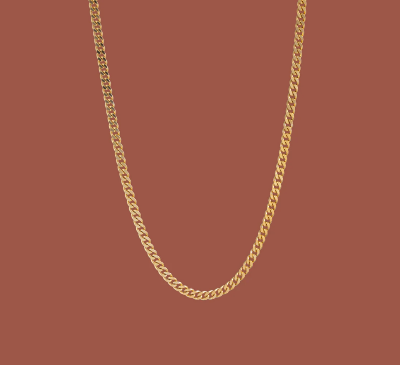 Picture of Supper Quality Cool Simple Chain Necklace For Women - Gold