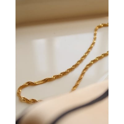 Picture of Fashionable Necklace Chain Necklace Link Punk For Women - Gold