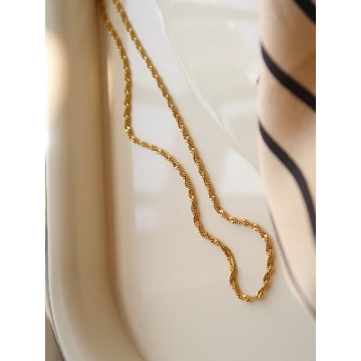 Picture of Fashionable Necklace Chain Necklace Link Punk For Women - Gold