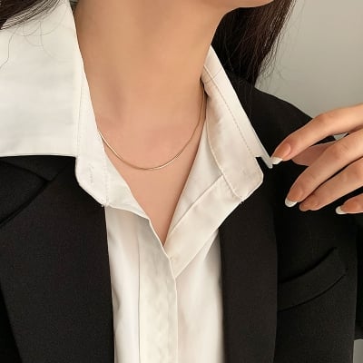 Picture of Fashionable Round Snake Chain For Women - Gold