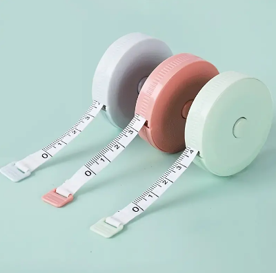 Picture of Measuring Tape, Soft Tape Measure Double Scale Body Sewing Flexible Ruler For Measurement Sewing Tailor Craft - Pink