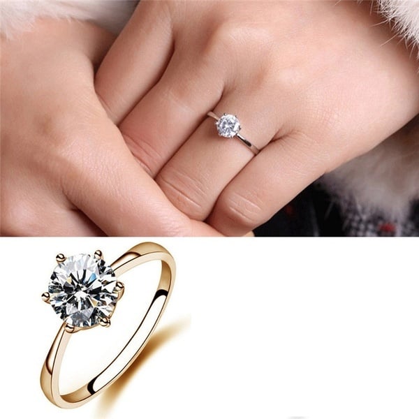 Picture of Fashion engagement Finger ring For Women - Adjustable
