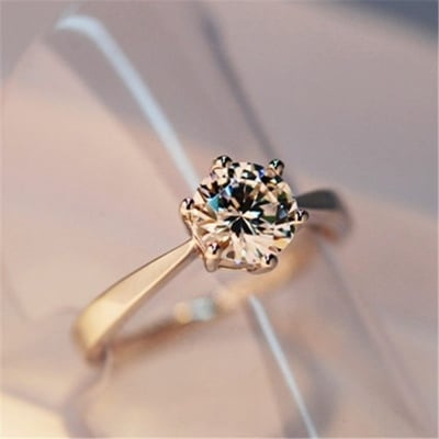 Picture of Fashion engagement Finger ring For Women - Adjustable