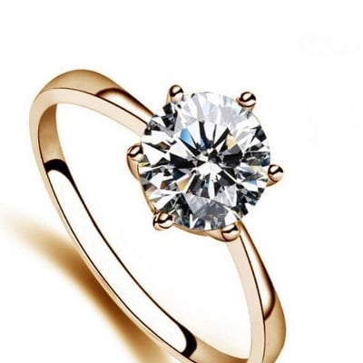 Picture of Fashion engagement Finger ring For Women - Adjustable