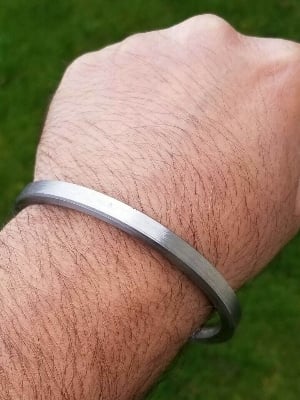 Picture of Stainless Fashionable Round for Men Bracelet - Silver