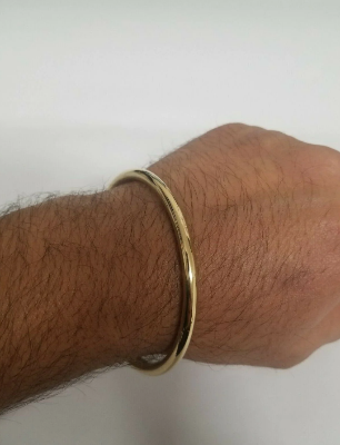 Picture of Fashionable New Round Bracelet For Men/Boys - Gold