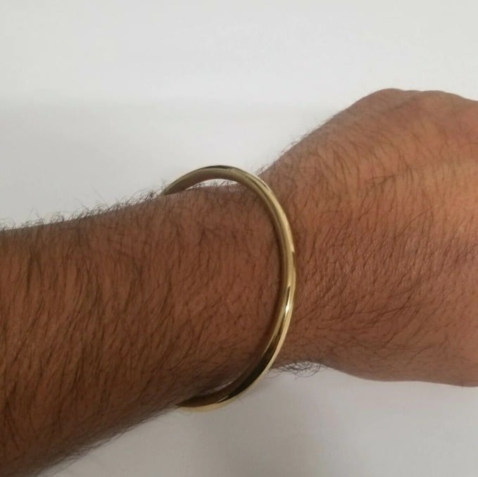 Picture of New Good Quality Bracelet For Men - Gold