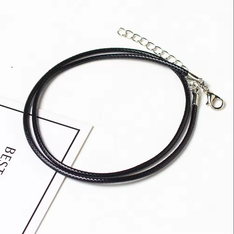 Picture of Men's Leather Bracelet for Men - Black