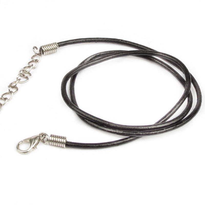 Picture of Men's Leather Bracelet for Men - Black
