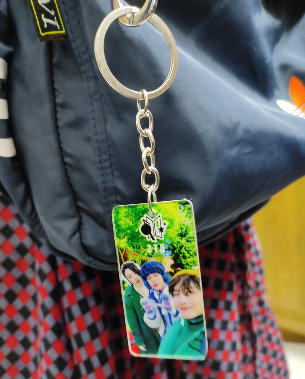 Picture of BTS ARMY key chain