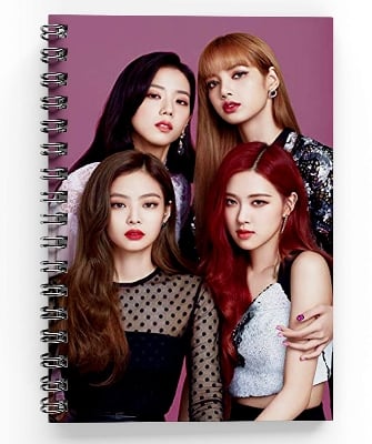 Picture of Blackpink Notebook Double Spiral Notebook(Multicolor)