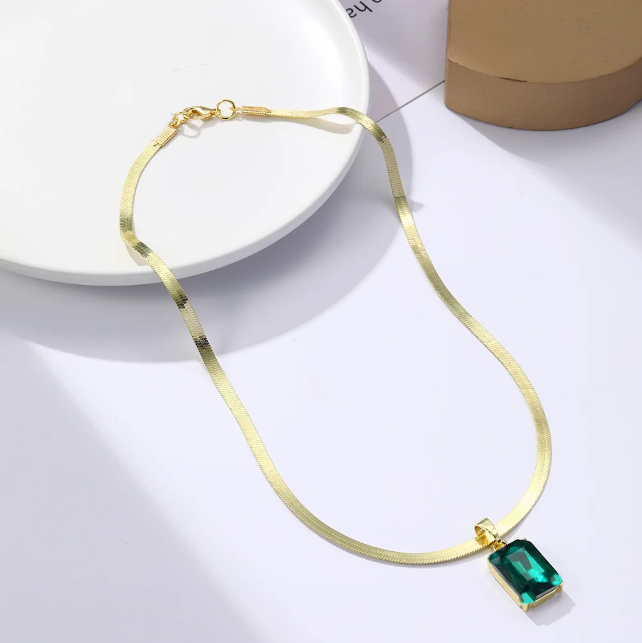Picture of Korean Fashion Simple Wedding Party Stone Chain Jewelry Gift For Women