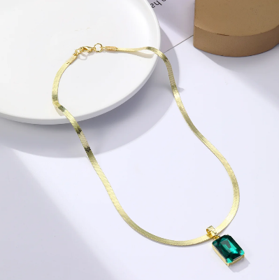 Picture of Korean Fashion Simple Wedding Party Stone Chain Jewelry Gift For Women