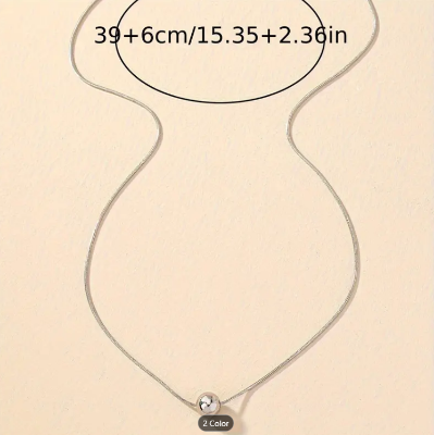 Picture of Classic Cuban stylish Simple Chain For Woman - Silver
