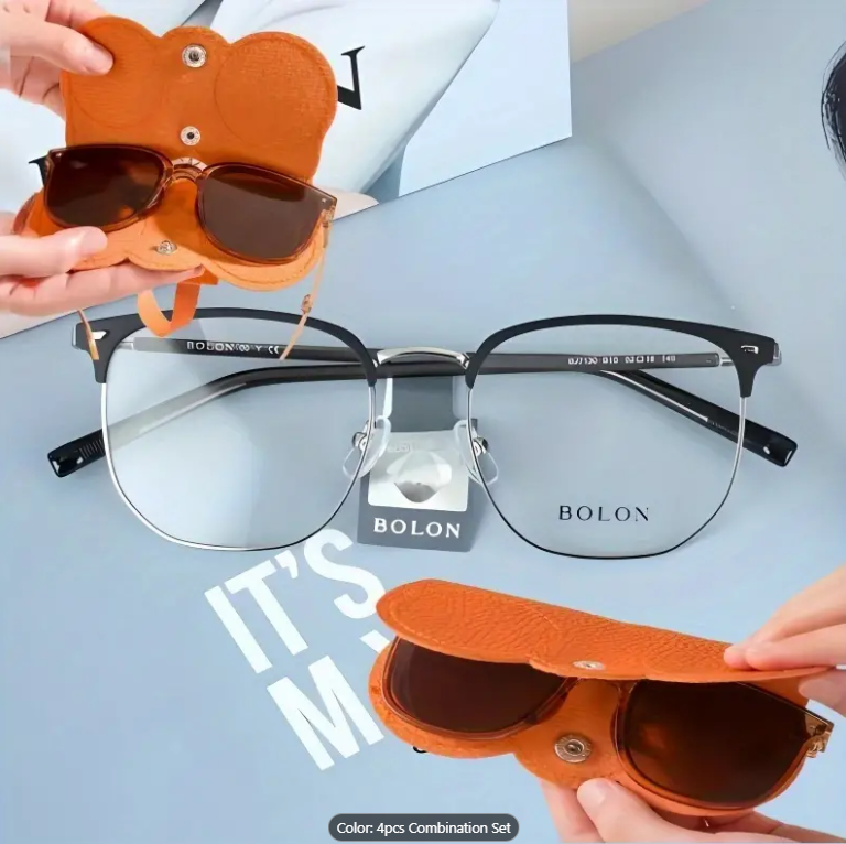 Picture of Fashion Durable Sunglasses Organizer Bag Holder - Portable PU Leather Sunglasses Storage Organizer