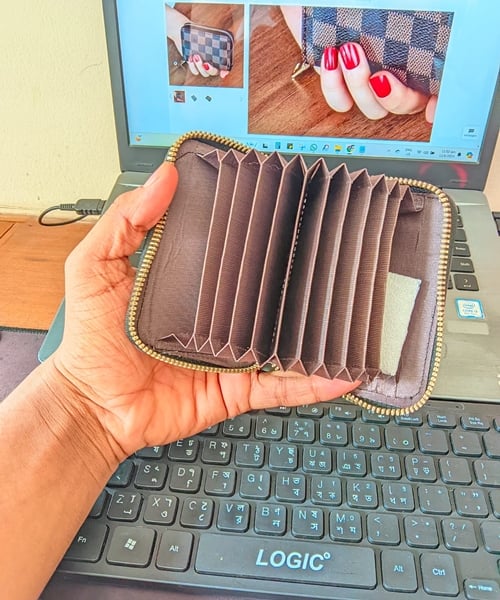 Picture of Credit or Debit & Visiting Card Holder With Wallet For Men/Women - Card Holders