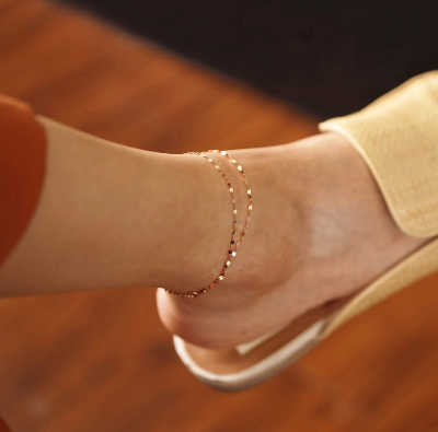 Picture of Double stainless Steel Korean Simple For Women & Girls - Gold