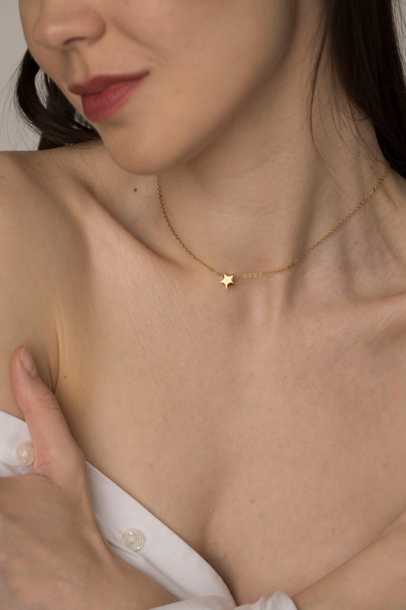 Picture of Start New Necklace For Girls Women - Gold