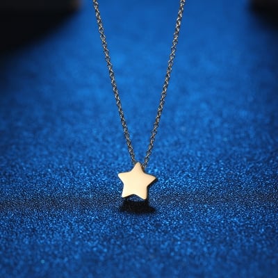 Picture of Cute Fashionable Star Necklace Women Necklaces - Gold