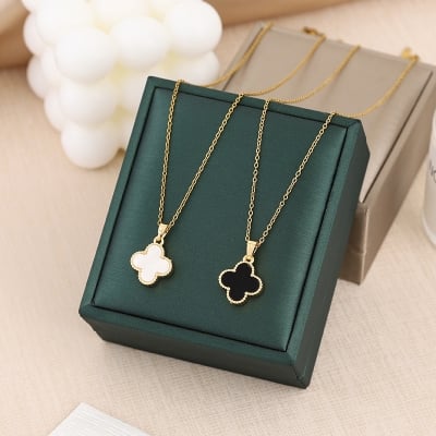 Picture of Fashion Sweet Stone Droplets Chain Necklace for Women - Gold