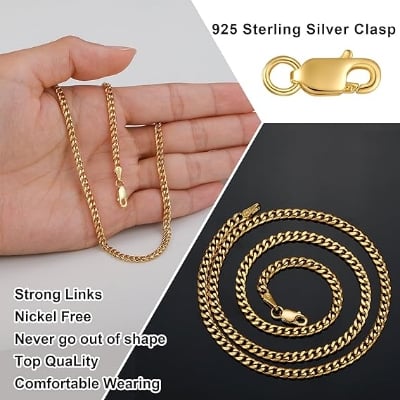 Picture of Fashionable New Chain For Boys and Man - Gold