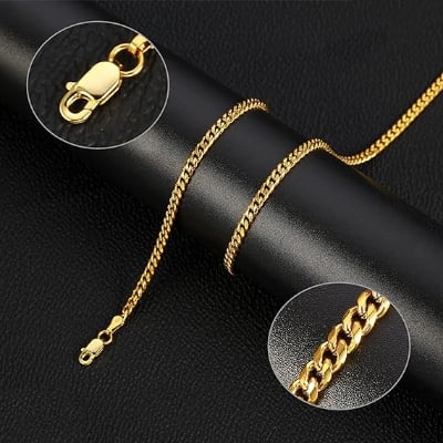 Picture of Fashionable New Chain For Boys and Man - Gold