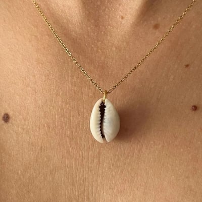 Picture of Shamok Women's Fashion Necklace New Stylish Jewelry Accessory - Gold