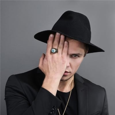 Picture of Vintage Monster with Eye Rings Men Tooth Ring - Silver