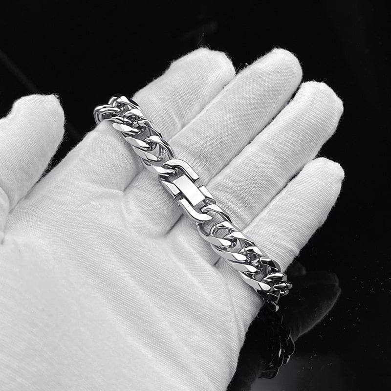 Picture of Best bracelets for men - Silver