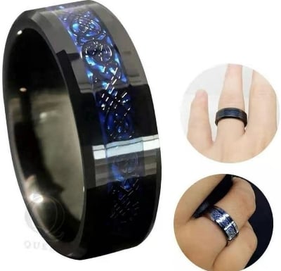 Picture of Radium Stainless Steel Cross Men Finger Ring