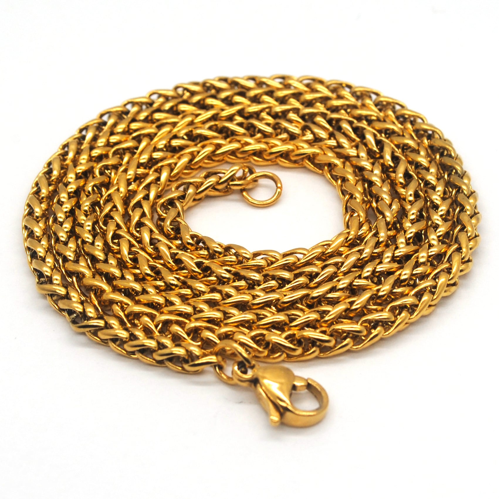 Picture of Stainless Steel Flat Snake Chain for Boys Men