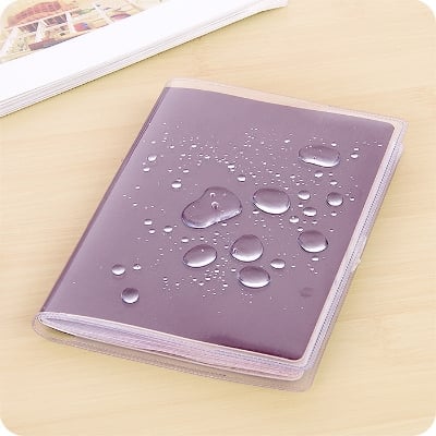 Picture of Transparent Passport Cover Case Coverage Of Passport Transparent Protector- 5 PCS - Transparent
