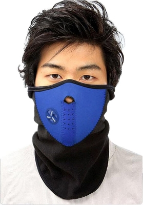 Picture of Half Face Warm Face Bandana Men & Women - Transparent