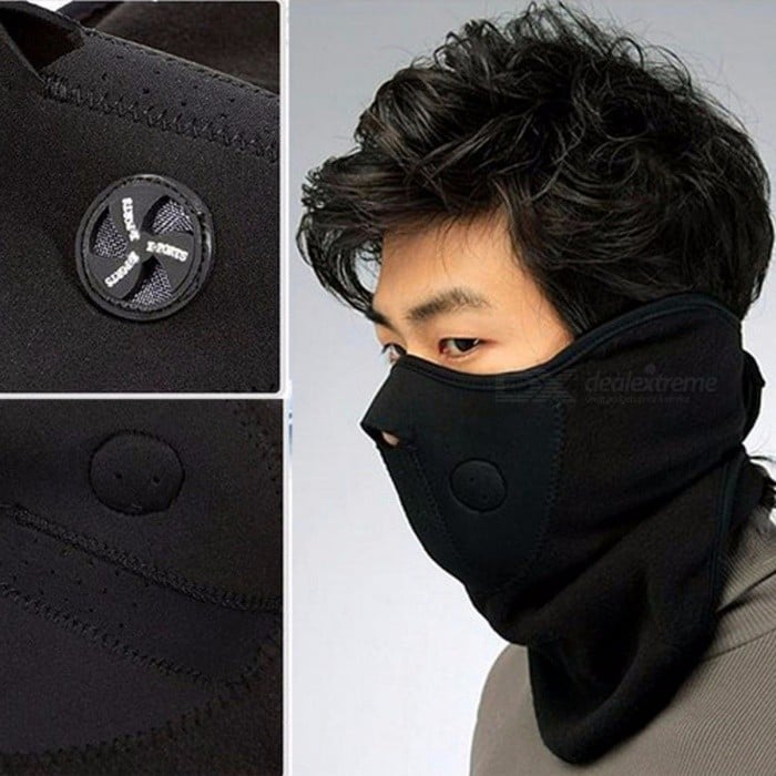Picture of Skull Ghost Half Face Bandana Sport Ski Snow Snowboard Motorcycle Biker Winter Warm