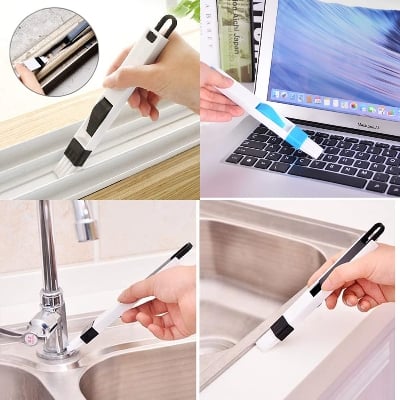 Picture of Window Groove Groove Cleaning Brush with Cleaning Dustpan